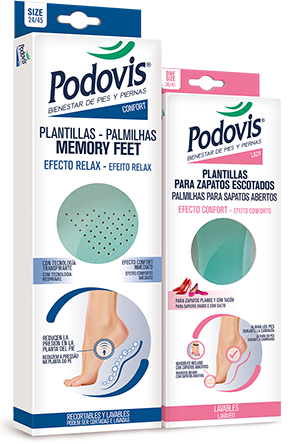 Podovis: las plantillas para el máximo confort, todo el día.